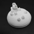 Cod27-Hen-and-cute-chicks-4.jpeg 3D file Hen and Cute Chicks・3D printing template to download