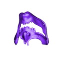 SkeletalVengeanceHoled.stl GHOST OF TSUSHIMA - Skeletal Vengeance Mask Fan Art Cosplay 3DPrint and Low Poly