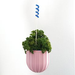 IMG_20181217_151012.jpg STL file Autonomous hanging pot・3D printer design to download