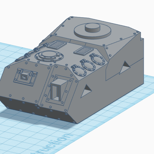 cf21a626-7bb0-49ff-b605-d508d39d4014.png Chimedator APC hull with rear turret design For Gimdark Future HDF