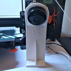 IMG_20170504_211231.jpg Fichier 3D gratuit Support pour Xiaomi Yi Home (ants cam) - Printer cam・Plan à télécharger et à imprimer en 3D