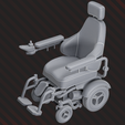 Wheel-Chair-3.png Electronic Wheelchair 3D print model