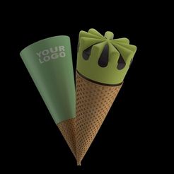 1.jpg Archivo 3D Taza de helado・Objeto imprimible en 3D para descargar