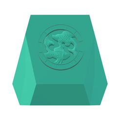 pei1.png STL file Pot Horoscope and signs Pisces・3D printer model to download