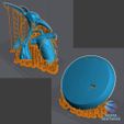 8-5.jpg Panic - Disney Hercules Fan Art Statue - Presupported 3D STL Model