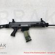 Picture of the finished product - not part of the sale! CZ 805 Bren 1/3 scale miniature