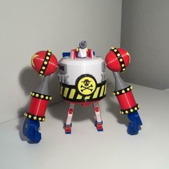 bc221684-431b-4e79-a4b0-310be1570b1b.jpg 3D file GENERAL FRANKY (ONE PIECE)・3D printable model to download