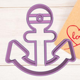 Brave Sango-ancla.png ANCHOR BOAT COOKIE CUTTER