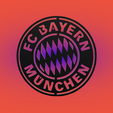 output-7-render.png Decorative mural, FC Bayern Munich logo