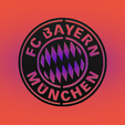 output-7-render.png Dekorative Wandmalerei, Logo des FC Bayern München
