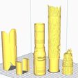 All.jpg STL file Star wars Jedi fallen order Cal Kestis Lightsaber Xenopixel compatible・3D printing idea to download