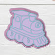 Spectacular Snaget-tren.png TRAIN COOKIE CUTTER