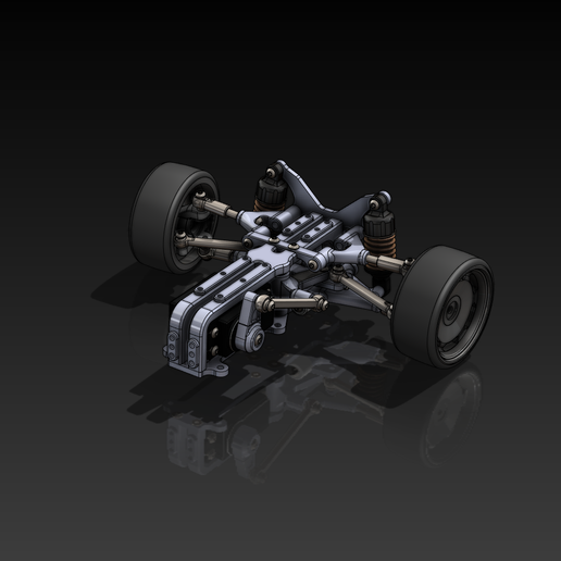 TD1 Suspension Module - RC Universal Front Suspension and Steering
