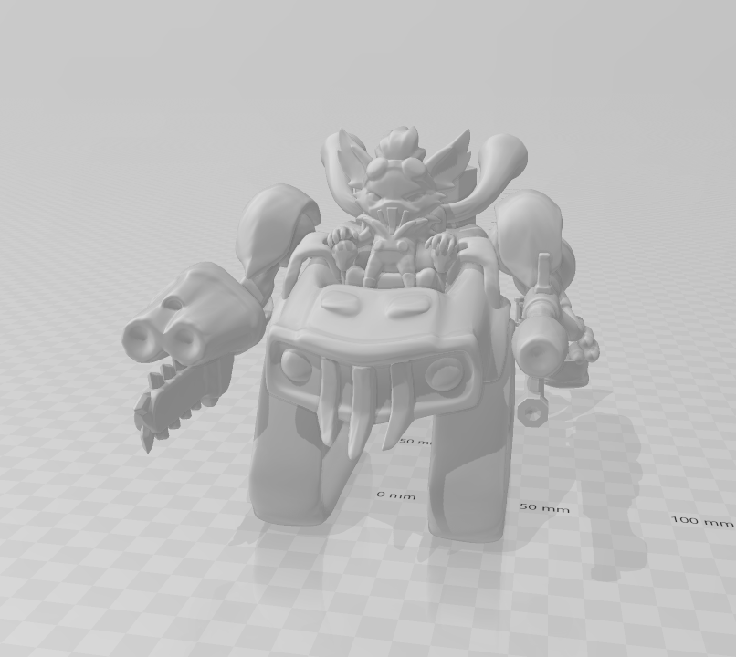 Download STL file Badlands Baron Rumble • 3D printable object ・ Cults
