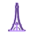 Cortante Torre Eiffel STL.stl Eiffel Tower Cutter