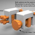 Options.jpg Télécharger fichier STL Clamp Mount Dildo / Moves and Slides ! • Plan pour imprimante 3D, Designs-a-lot