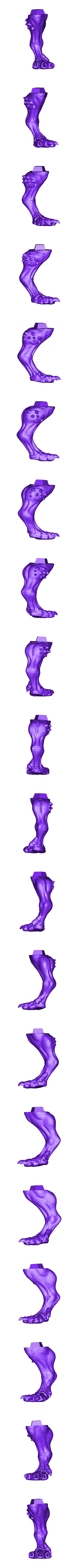 ceratosaurus_leg1.stl Ceratosaurus