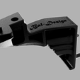 bracketgt500gauche-v1.png Gt500 07-09 Top Bumper Mounting Bracket (Helper side)