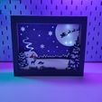 IMG_20231110_123115.jpg Christmas Light and Shadow Box, Santa Claus home