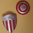 Shield1.jpg Captain America head and bust compatible playmobil + his shields