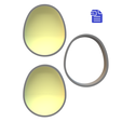 STL00868-1.png 3pc 3D Egg Bath Bomb Mold