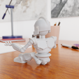 0007.png STL file Miny Iron Giant Pen Holder - pose 1・3D printable model to download
