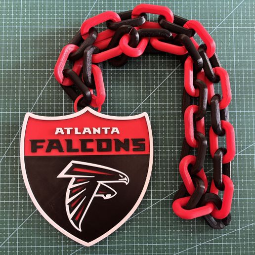 IMG_7379.jpeg ATLANTA FALCONS NFL SHIELD CHAIN