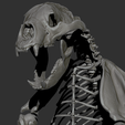 Arctodus-skeleton-matcap-4.png Arctodus simus - short faced bear skeleton 3D print model