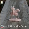 720X720-release-khan-3.jpg Mongolian Khan with Falcon - Scourge of the Steppes