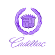 CadillacLogoSTL.STL Cadillac logo auto car logotype