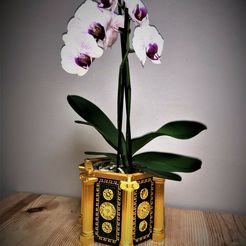 greco-style-01.jpg Archivo STL gratis especial orchidee #2 greco style - modular・Modelo de impresión 3D para descargar