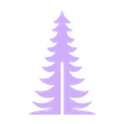 tree 3.1.STL CONIFER TREE set
