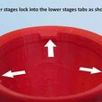 tabs.jpg 'ROCKETZ'... Interlocking Storage Stages and Fun Model