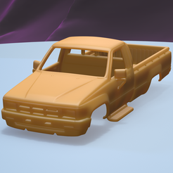 a.png TOYOTA HILUX DX LONG BODY 1983 (1/24) printable car body