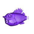 Frontside_Fish_Body.stl Animatronic Little Bit Fish