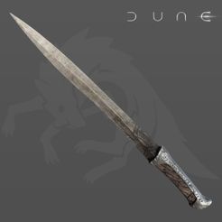 1.jpg Dune 2 2021 2024 Crysknife of Paul Atreides 3D model for cosplay