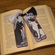 IMG_0479.jpg Romantic Cat Couple - Hueforge Bookmarks - 2