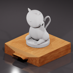 untitled.png STL file a box with stand on me ... meow#・3D print design to download