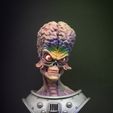 Mars Attacks bust