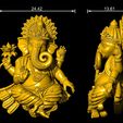 9.jpg Ганеша Мурти 3D печатная STL модель