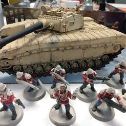 R. "CHURCHILL" D. TANK 28mm