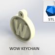 WOW KEYCHAIN WOW keychain