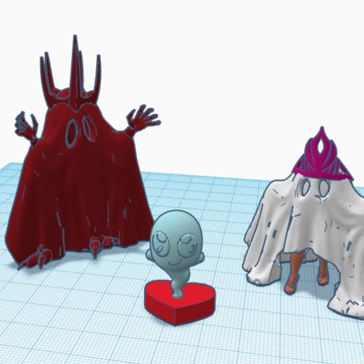 Halloween Family 3D model