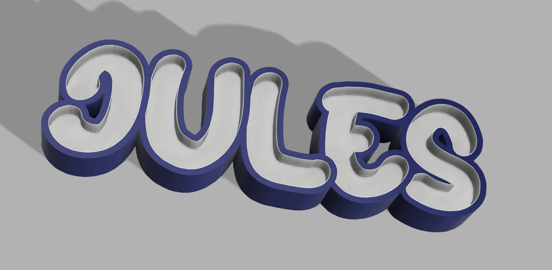 Download file Lamp name Jules • 3D printable object ・ Cults
