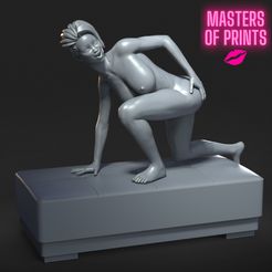 1.jpg STL file ANAL GAPE- NSFW - EROTIC MINIATURE 75 MM SCALE・Model to download and 3D print