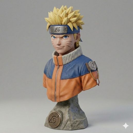 Naruto Uzumaki Bust - STL File