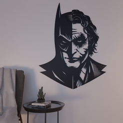 wall-art-32.png Décoration murale Batman Joker Face DC 2d Wall art