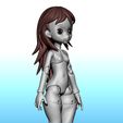 4.jpg Sara - STL 3D Kit Printed Ball Jointed Doll Base - PLA filament /SLA Resin Compatible files