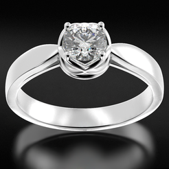 CG-render.2156.png Fichier STL Bague de fiançailles 664・Modèle pour imprimante 3D à télécharger