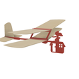 Image0001.png Red Baron II: Hand Launched Biplane Glider